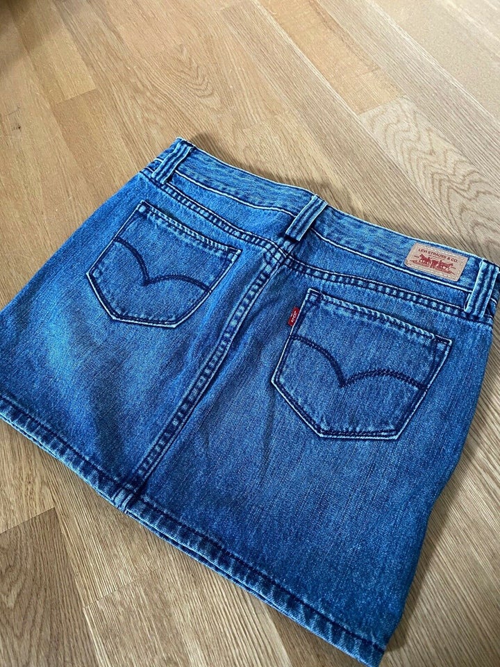 Denimnederdel, str. 34, Levis