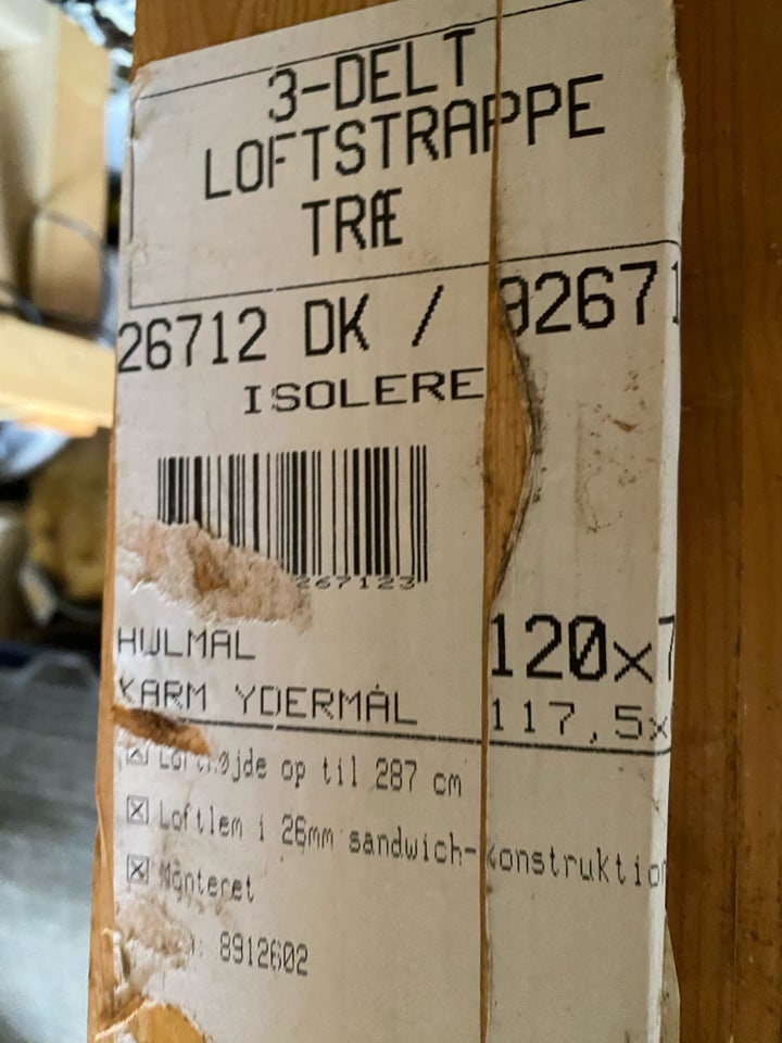 Loftstrappe fra Timberlex