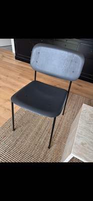 Spisebordsstol, Træ, Hay, Hay Soft edge stol i sort med sort stel. Afhentes for 400,- ny pris 2100,-