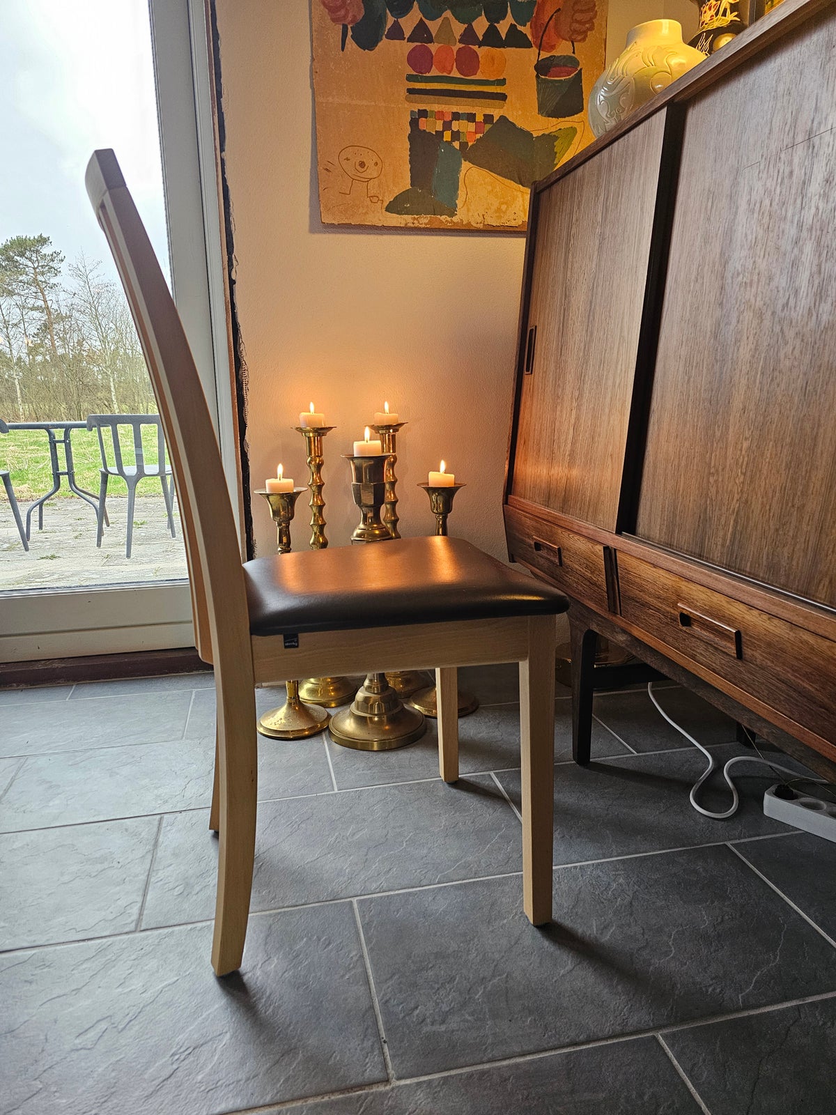 Spisebordsstol, Bøg, SM66B