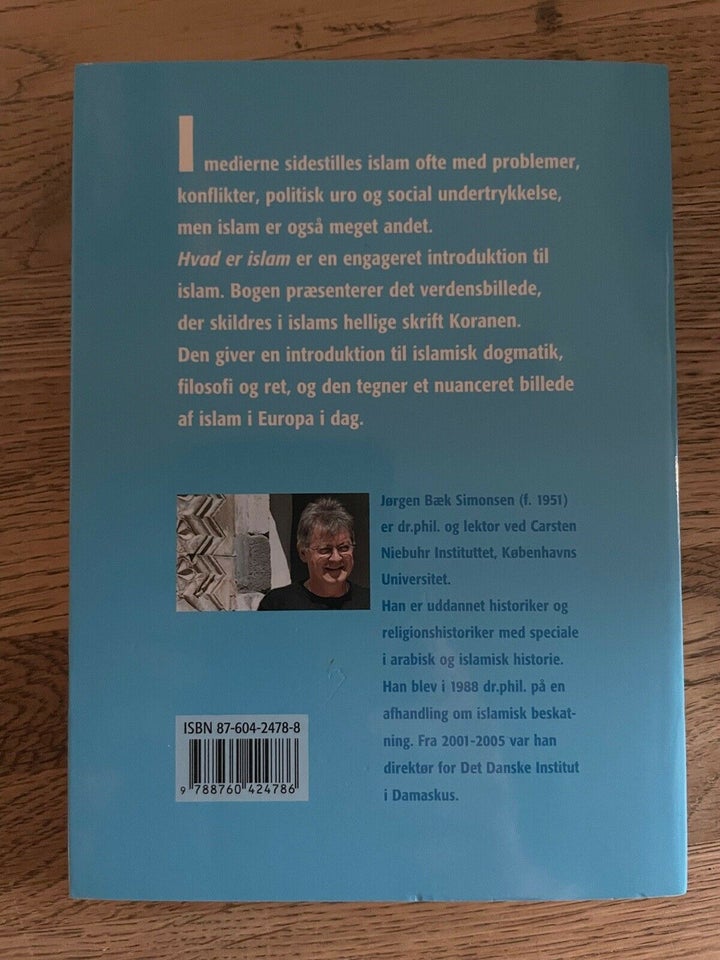 Hvad er Islam, Jørgen Bæk Simonsen, emne: religion