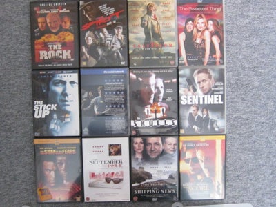 THE4, DVD, andet, blandede genre, originale med danske undertekster.

The rock
The spirit
The salvat