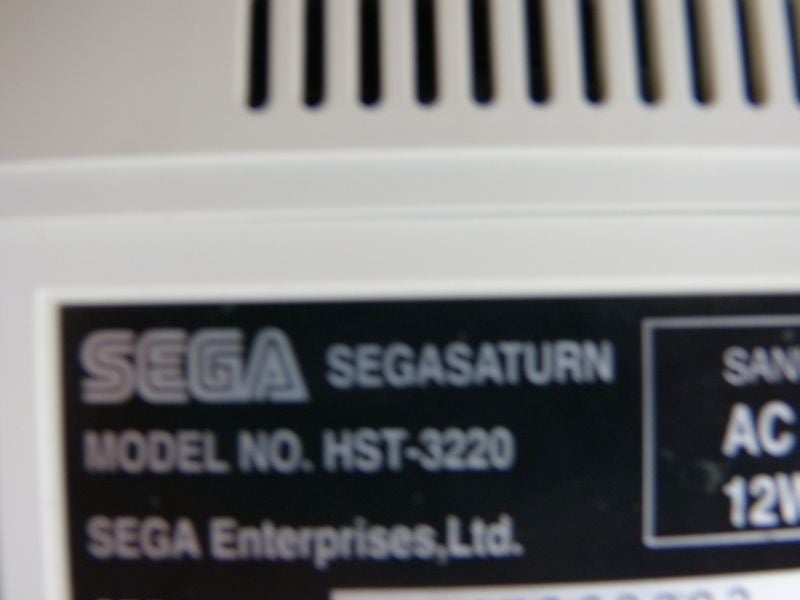 Sega Saturn JAP, spillekonsol