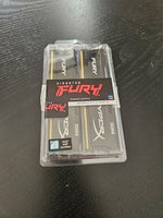 Kingston hyper fury, 2x8, DDR4 SDRAM