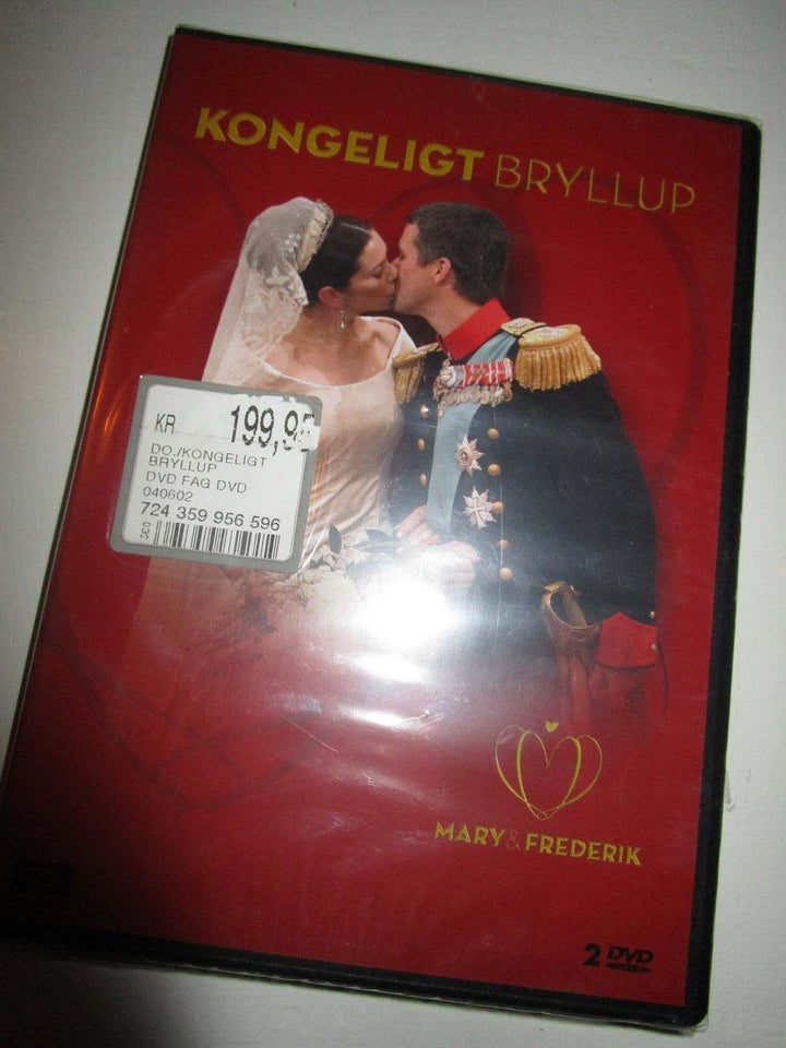 Kongeligt Bryllup *NY I FOLIE*, instruktør Tv2, DVD