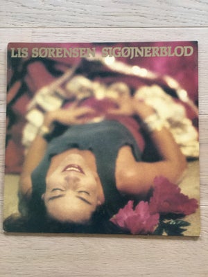 LP, Lis Sørensen, Sigøjnerblod, Pop, Vinyl  :  Vg +
Cover:  Vg ++