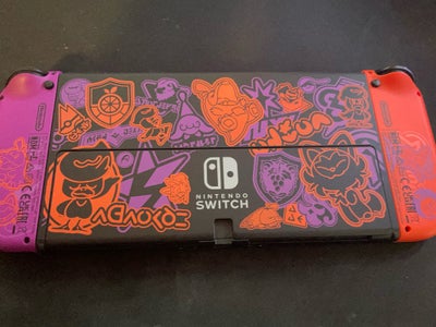 Nintendo Switch, Nintendo switch OLED, Perfekt, nintendo switch scarlet and violet edition oled
Med 