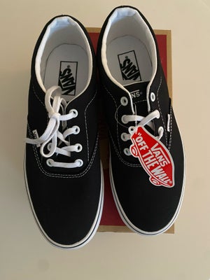 Sneakers, str. 41, Vans “Doheny Platform” (Canvas),  Sort/hvid,  Canvas/lærred,  Ubrugt, Ubrugte Van