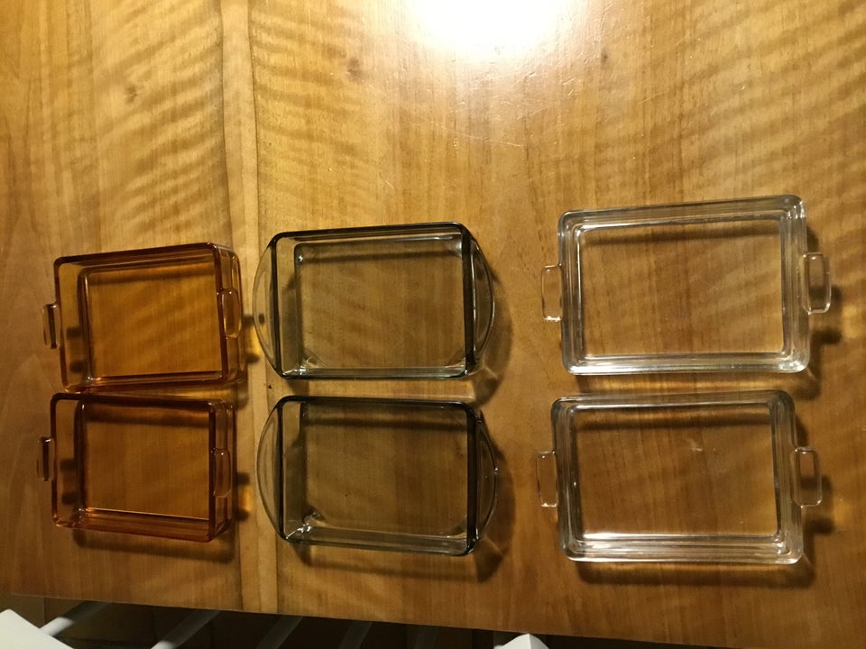 Andet, Cabaret fad teak med 2 glas skåle, Retro teak cabaret