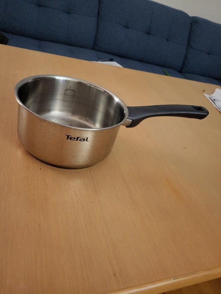 Rustfrit stål, gryde 1 l, Tefal