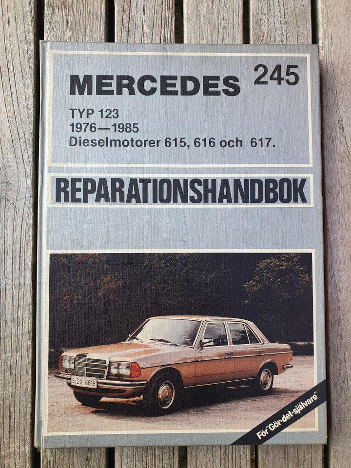 reparationshåndbog, Mercedes, type 123
