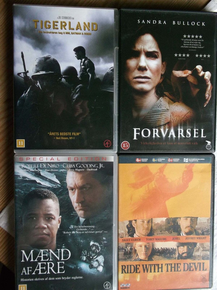 Diverse Film DVD, DVD, andet