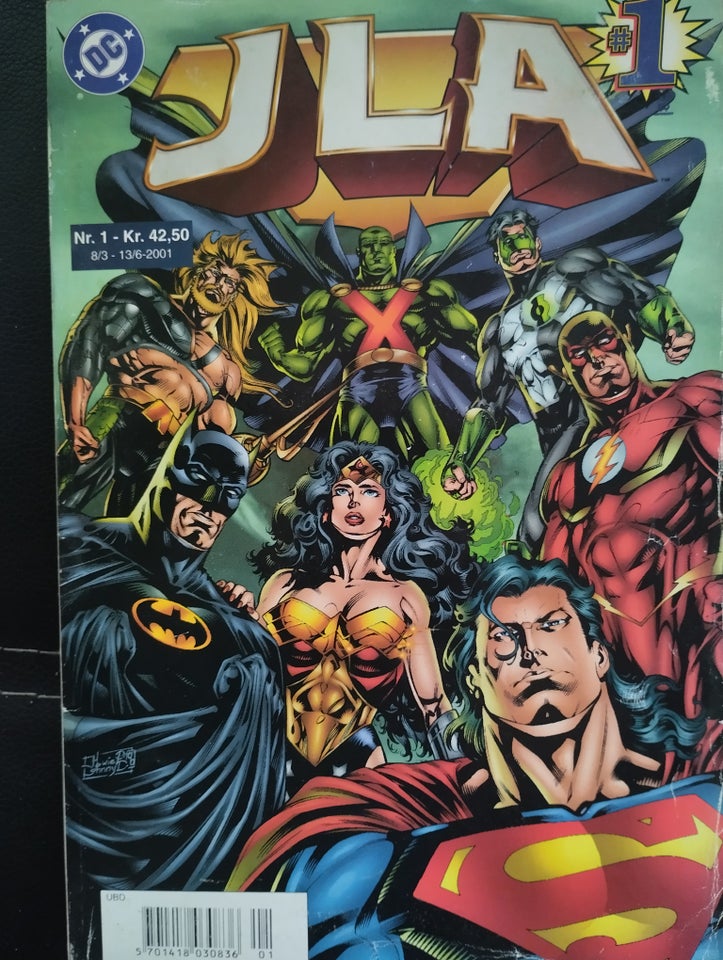 JLA nr: 1 - 2, DC marvel, Tegneserie