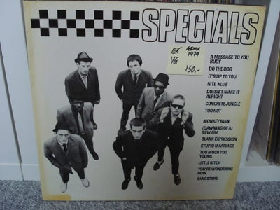 LP, Specials, Specials, Rock, Country: Germany
Released: 1979
Genre: Rock, Reggae
Style: Ska