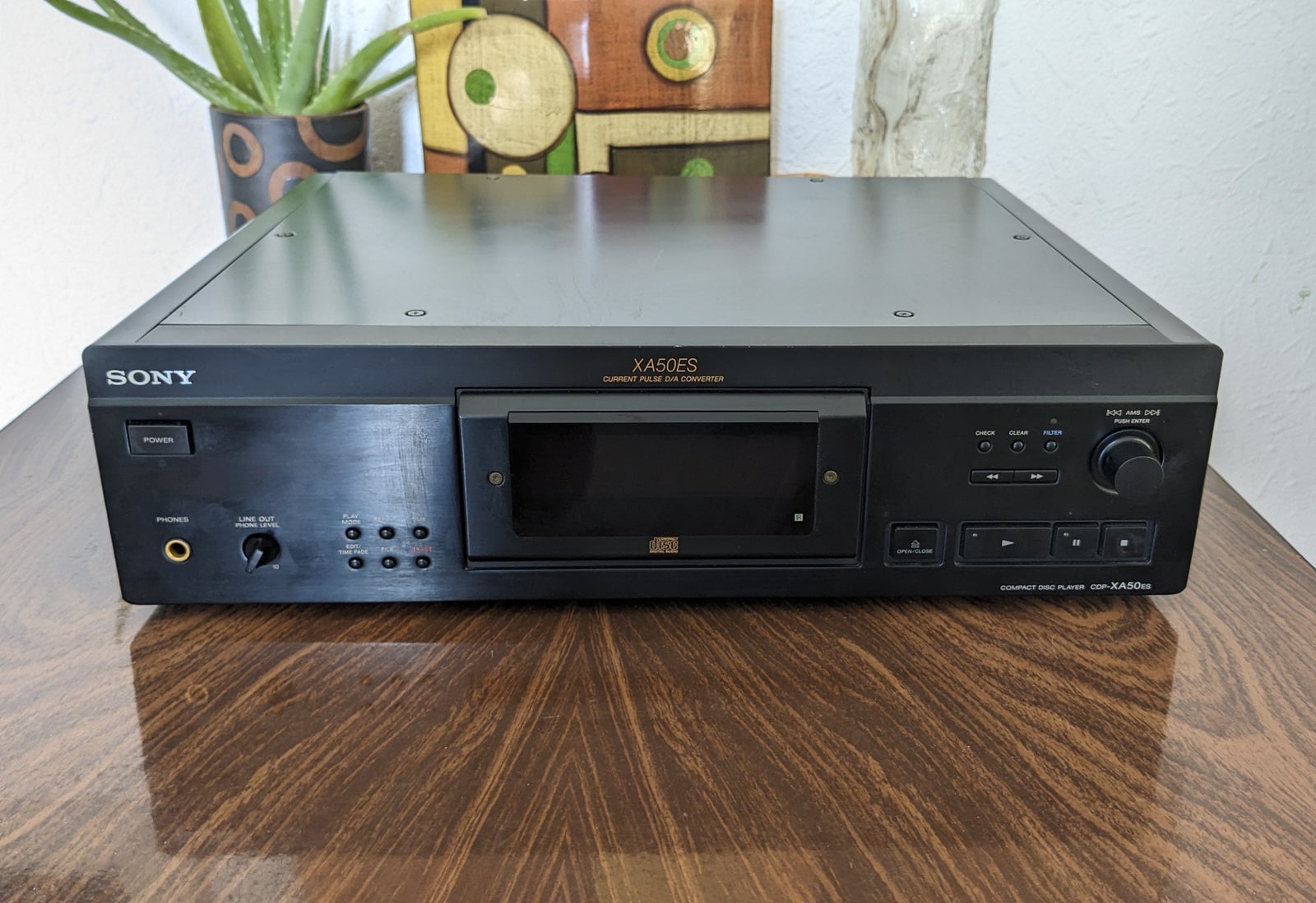 CD afspiller, Sony, XA50 ES