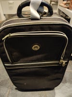 Kabinekuffert, blød, 2 hjul, teleskop håndtag