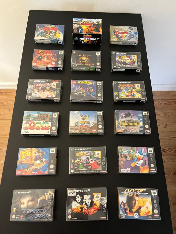 Gennemført Nintendo 64 samling, N64