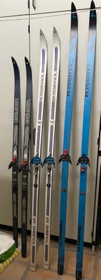 Langrendsski, Lampinen, str. 175 cm, SJÆLDENT TILBUD - Lampinen cm langrendsski - Retro ski cirka 40