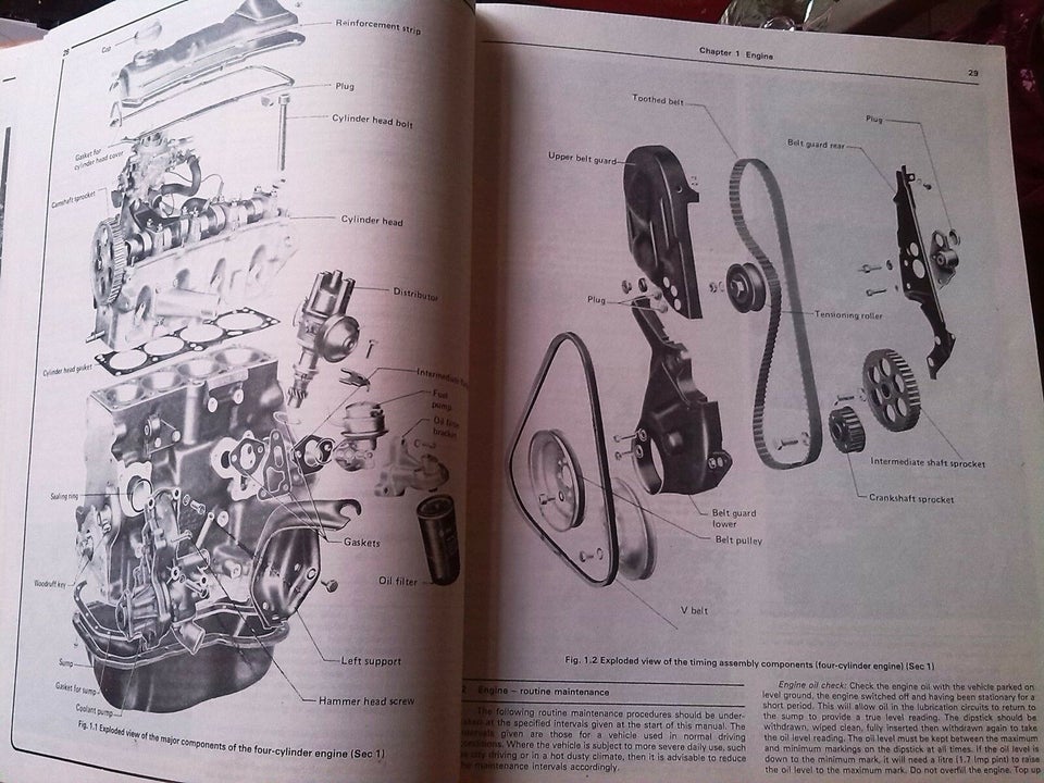 Workshop Manual, VW Passat/Santana 81-84