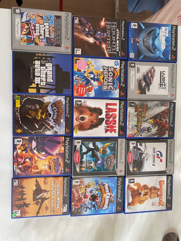 16 ps2 spil, PS2