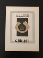 Litografisk tryk, Braque, b: 23 h: 31