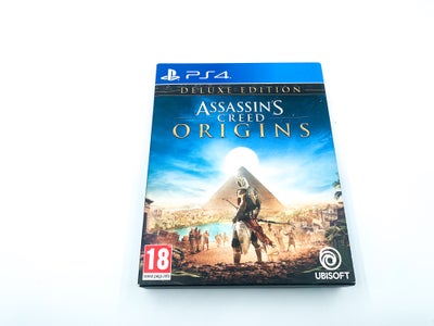 Assassin's Creed Origin Deluxe Edition, PS4, Komplet med manual

Kan sendes med:
DAO for 42 kr.
GLS 