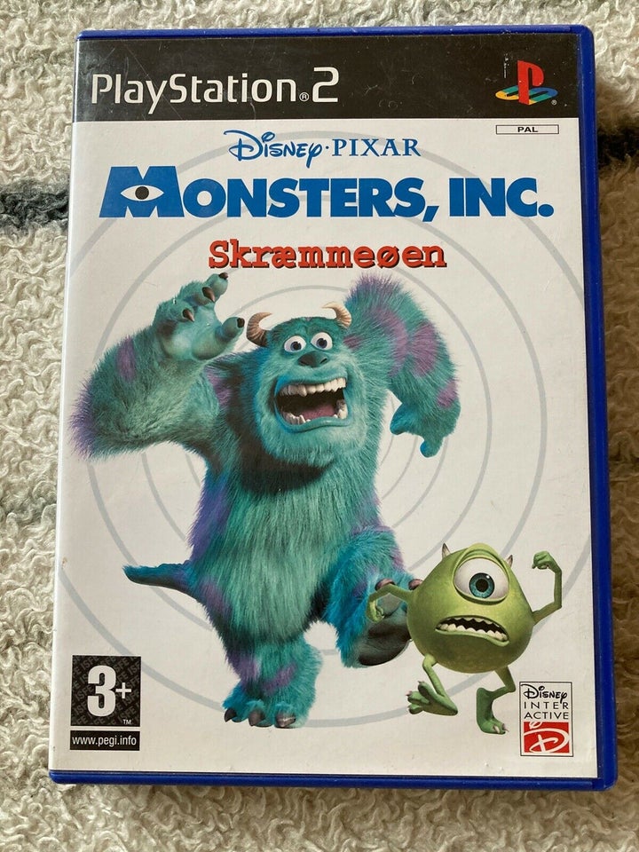 Monsters Inc. - Skræmmeøen, PS2, adventure