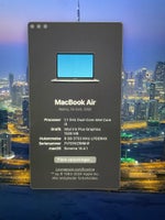 MacBook Air, 13” 2020, 1,1 GHz i3 GHz