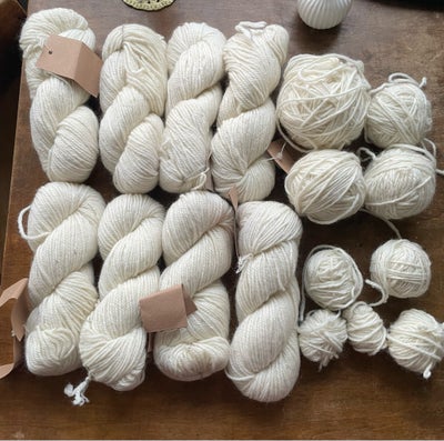 Garn, Sandermann merino garn, Rigtig fint garn fra Sandermann! 55% kidmohair og 45% merino uld fra g