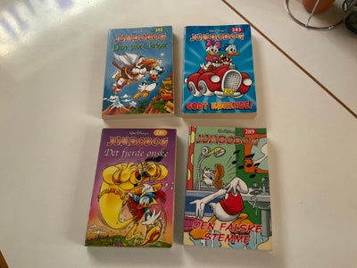 Anders and, Disney, 4 stk jumbo bøger med lidt brugsspor kan afhentes for 40kr ( 2 er købt på biblio