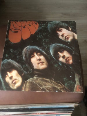 LP, The Beatles, Rubber Soul, Rock, Plade i flot stand
