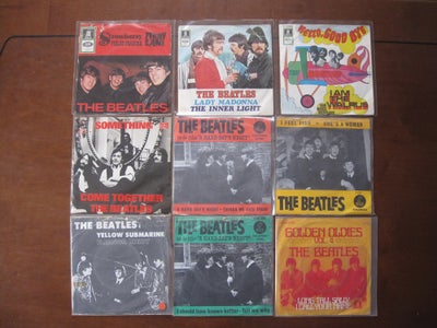 Single, The Beatles, The Beatles samling af vinylsingler bestående af:
140 stk. The Beatles
30 stk. 