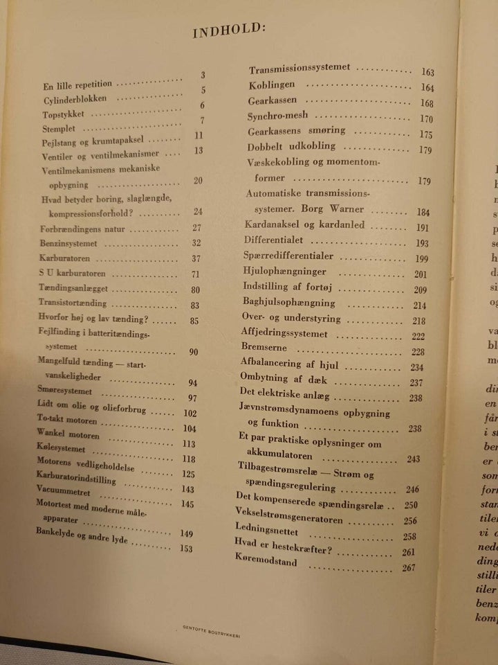 Min bil og jeg, Mogens H. Damkier, emne: bil og motor