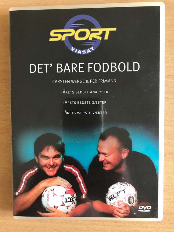 Det’ bare fodbold, instruktør Werge & Frimann, DVD