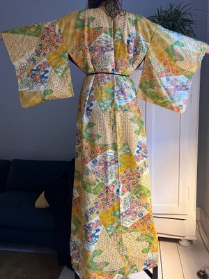 Kimono, Original , str. One size ,  Silke,  Ubrugt, Fantastisk smuk original kimono købt med hjem fr