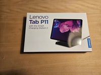 Lenovo P11 Wifi 128 GB grå med ladestation