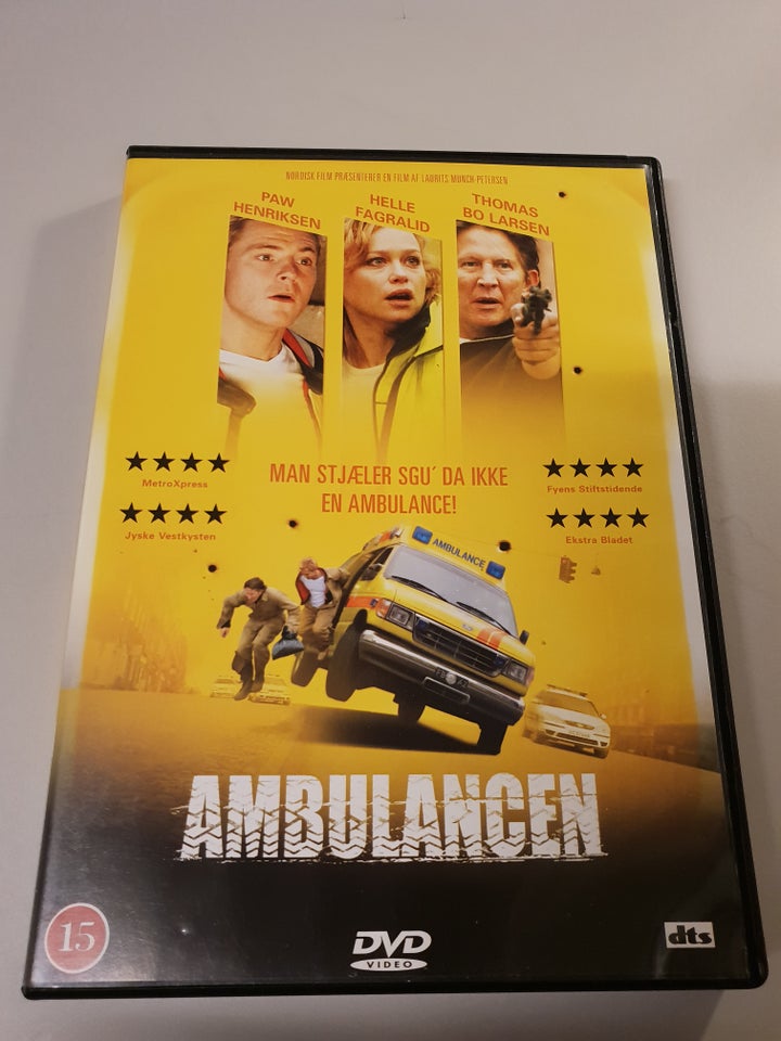 Ambulancen, instruktør Laurits Munch-Petersen, DVD