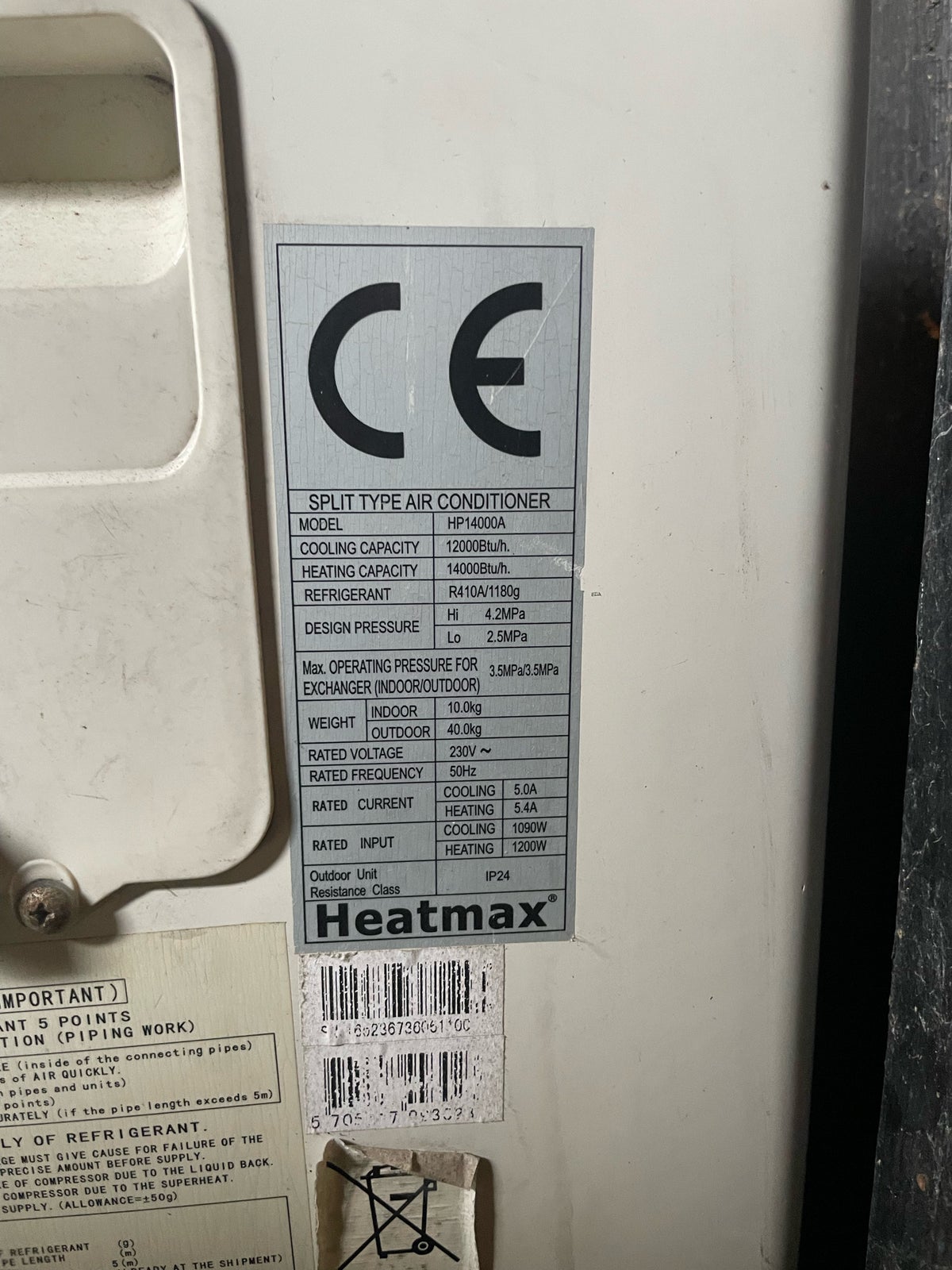 Aircondition, Heatmax