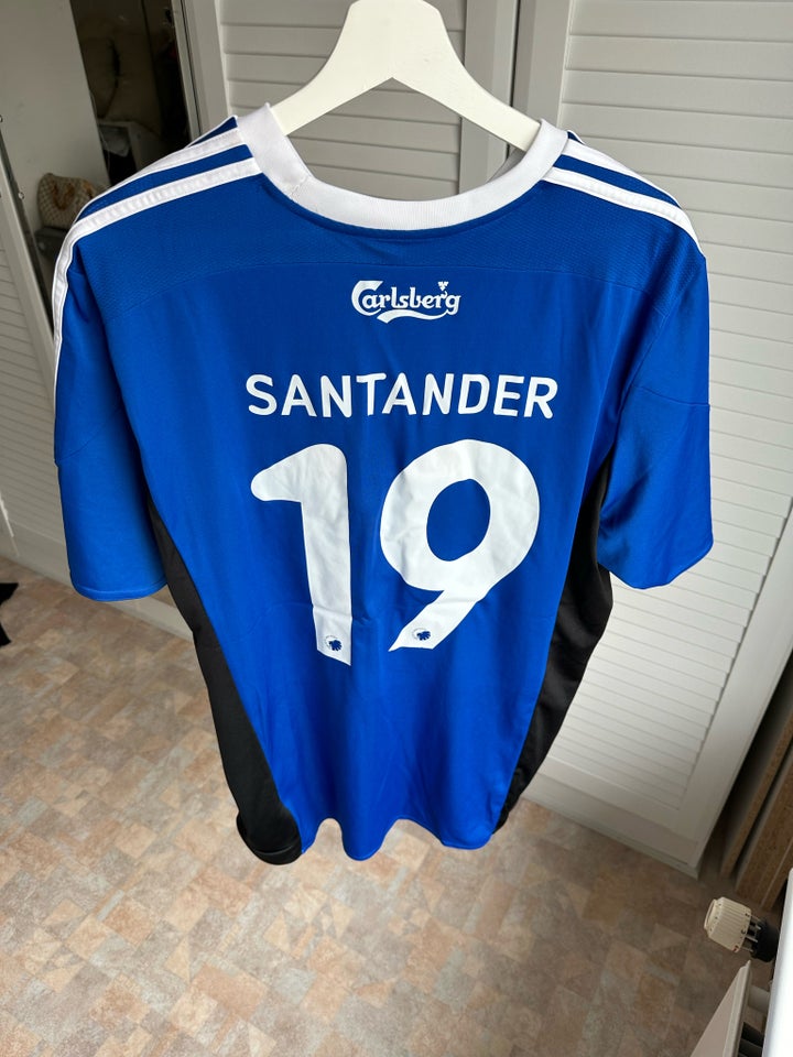 Fodboldtrøje, FCK Away 2015/2016 - 19 Santander, Adidas