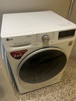 LG vaskemaskine, vaske/tørremaskine, 1400 omdr./min.