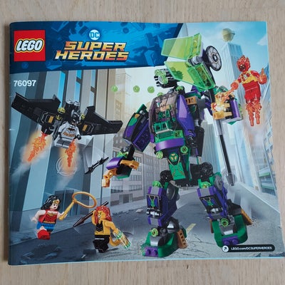 Lego Super heroes, Meget velholdt og udgået Lego sæt med DC superheroes Lex Luthor Mech Takedown. Ko