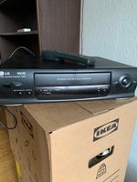 VHS videomaskine, LG, Rimelig