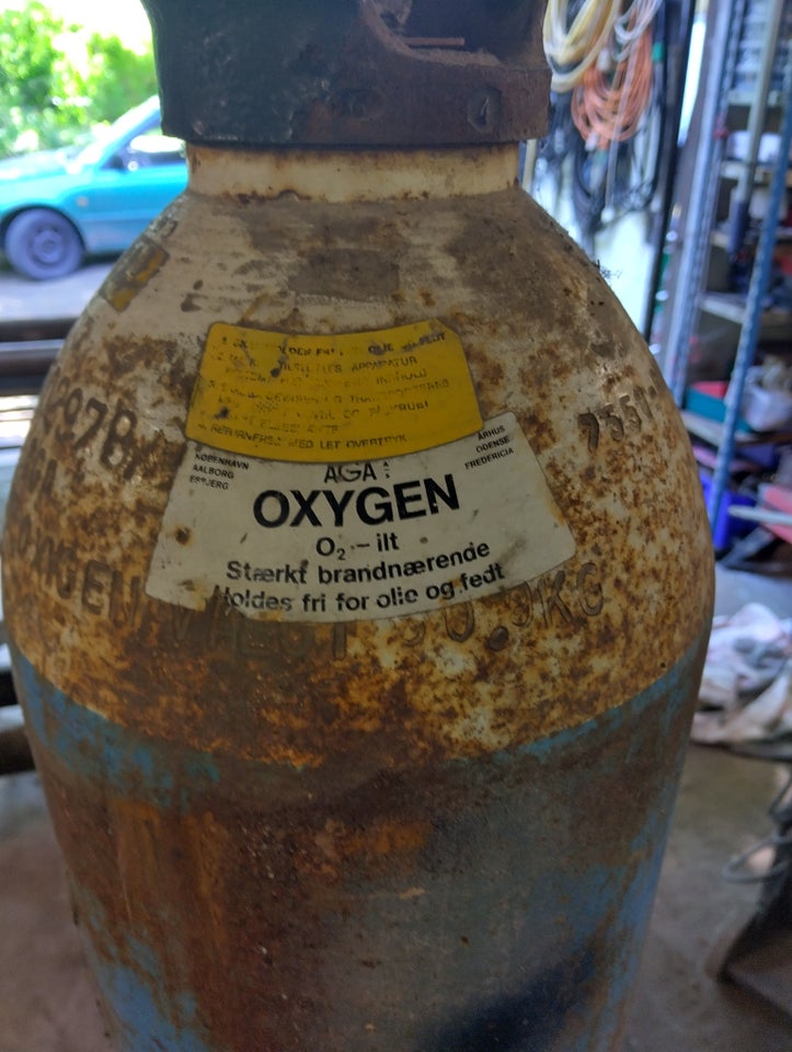 Gasflasker co2 Oxygen