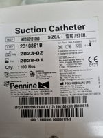 Sygepleje, 100 stk Pennine 53cm suction catheter