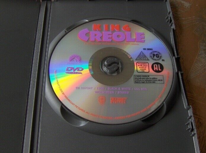 DVD: ELVIS - KING CREOLE, instruktør Michael Curtiz, DVD