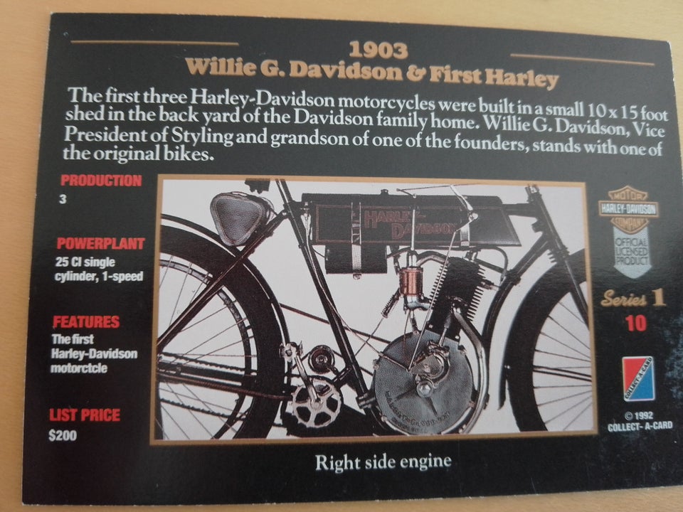 Billeder, Harley Davidson originale