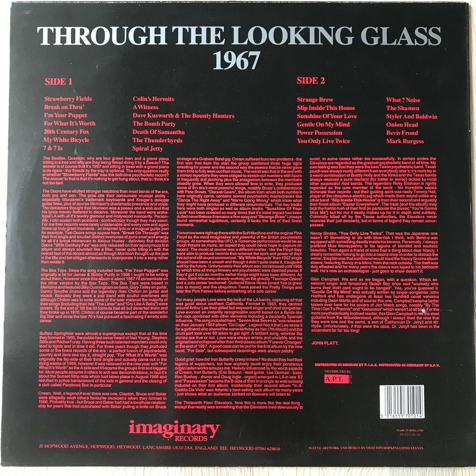 LP, Forskellige, 1967 Through The Looking Glass
