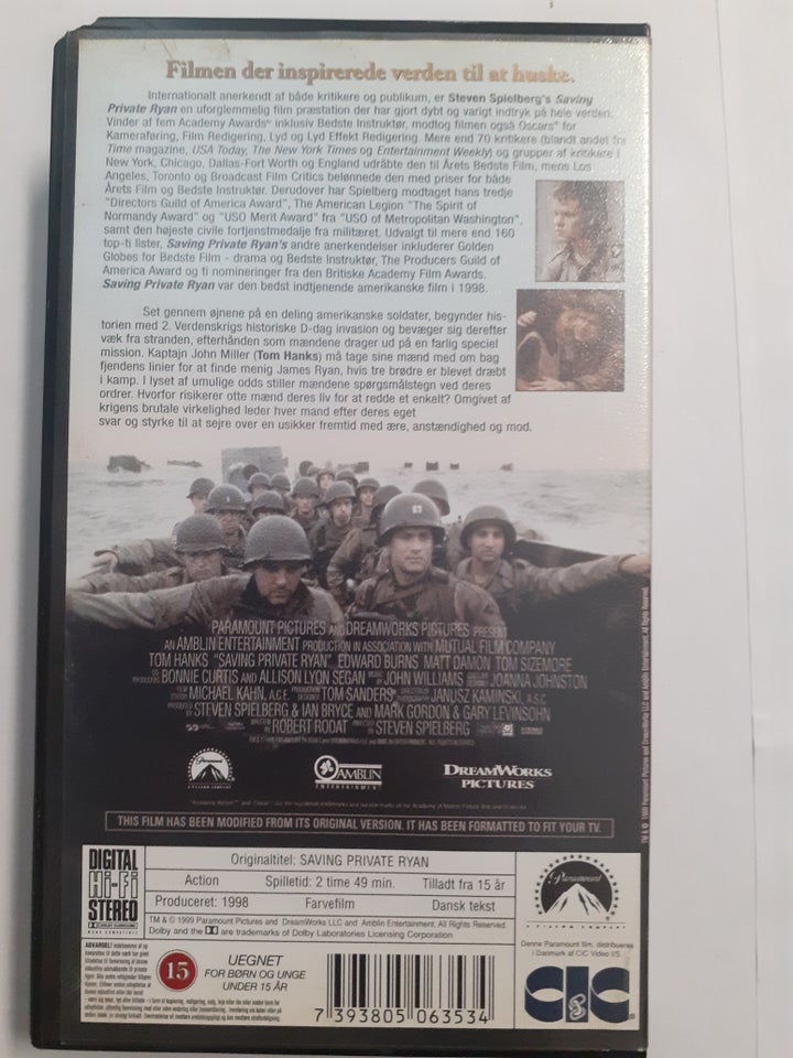 Action, Saving private ryan