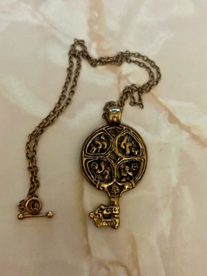 Vedhæng, bronze, Viking smykke Nøglen til himmerigets port, Super flot fra Museums kopi smykker.
Fre