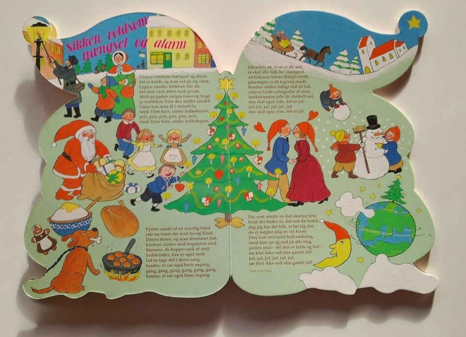 Jule sangbog til børn i sjovt format
